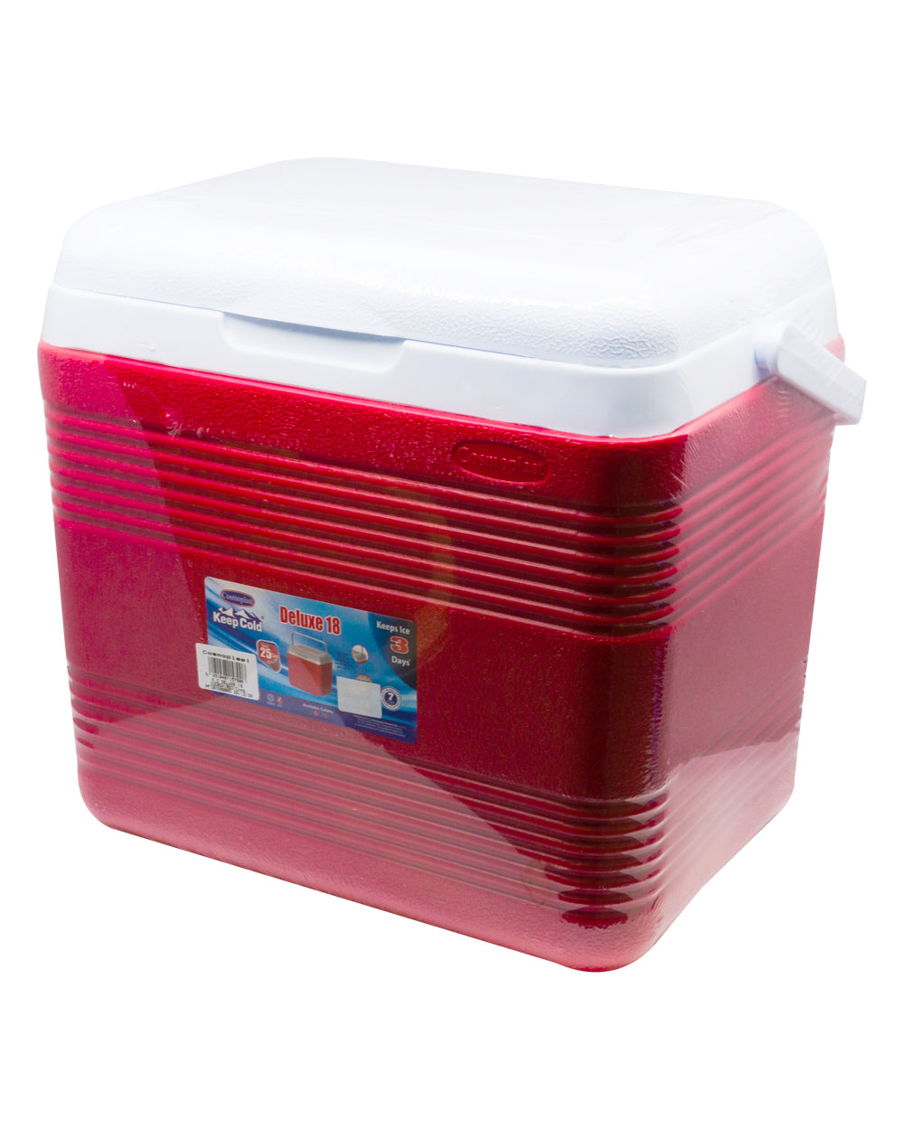 Cosmoplast Ice Box Deluxe 18L Red