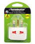 Terminator brand Travel Adaptor 13A Universal Socket in front & 2 pin socket on top