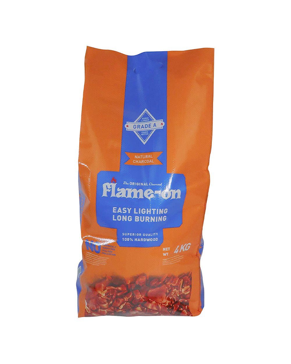 Flame On Premium Charcoal 4 Kg