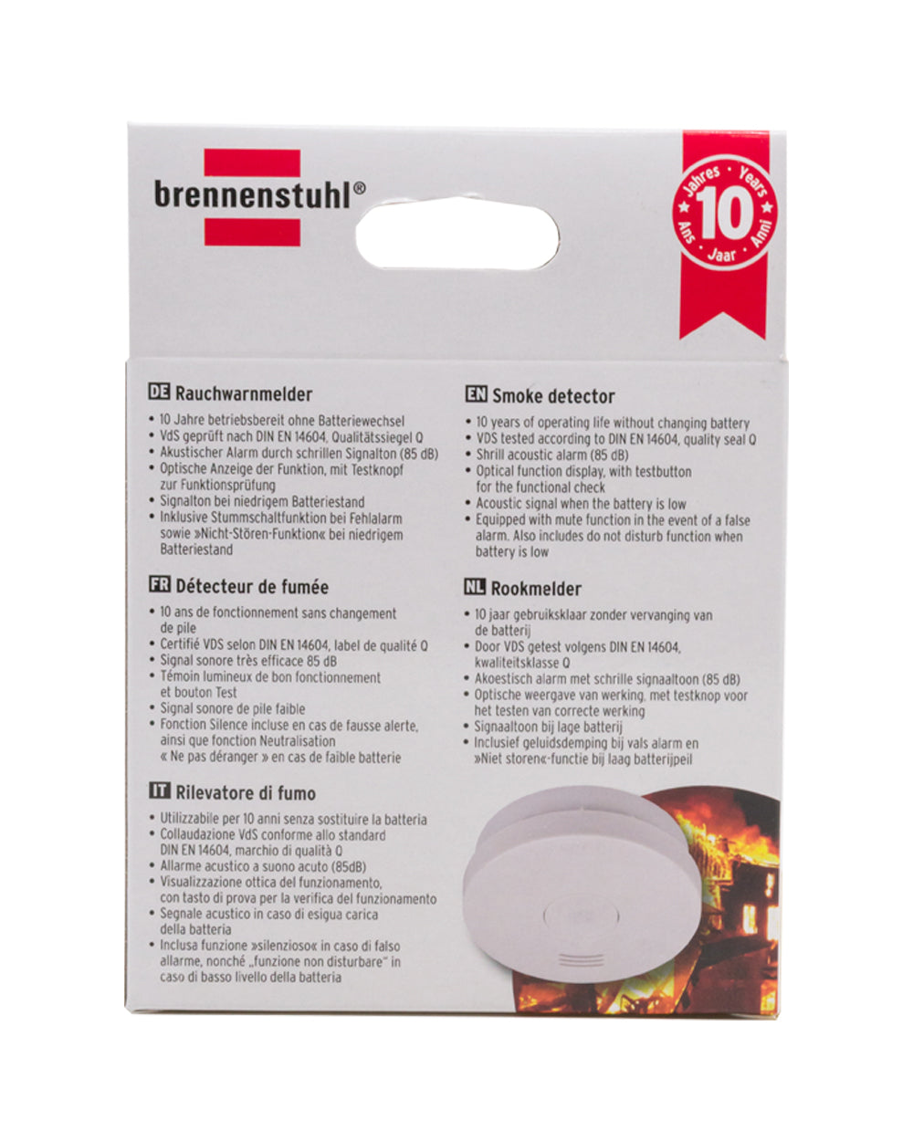 Brennenstuhl Smoke Alarm Detector