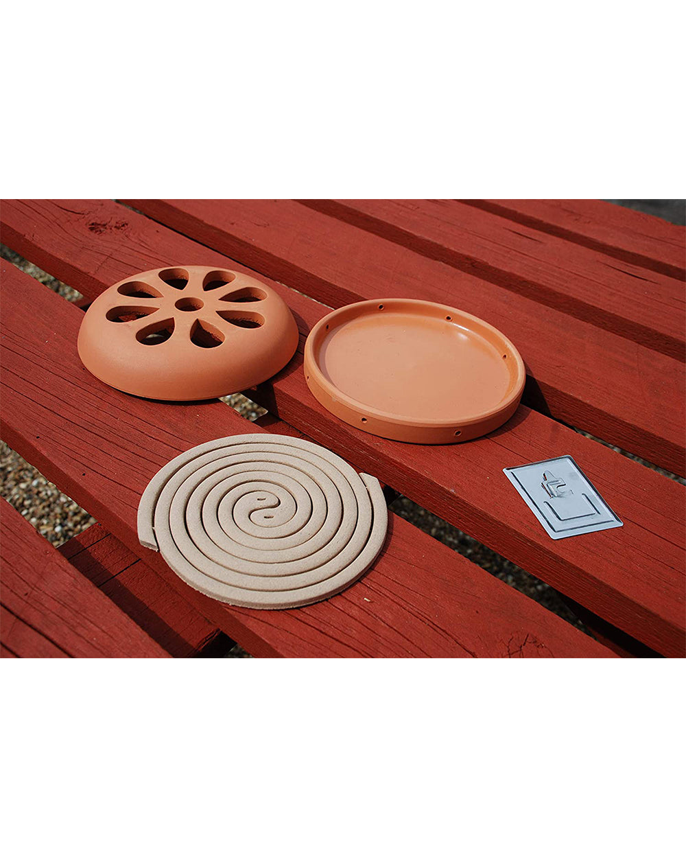 Citronella Burner with 6 Pieces Coils