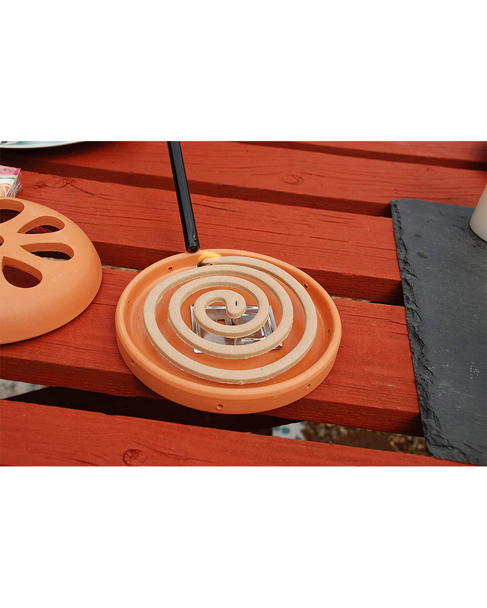 Citronella Burner with 6 Pieces Coils