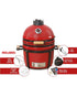 Kamado BONO Red Minimo Grill