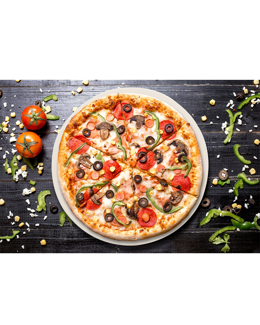 Kamado Bono Pizza Stone 30cm