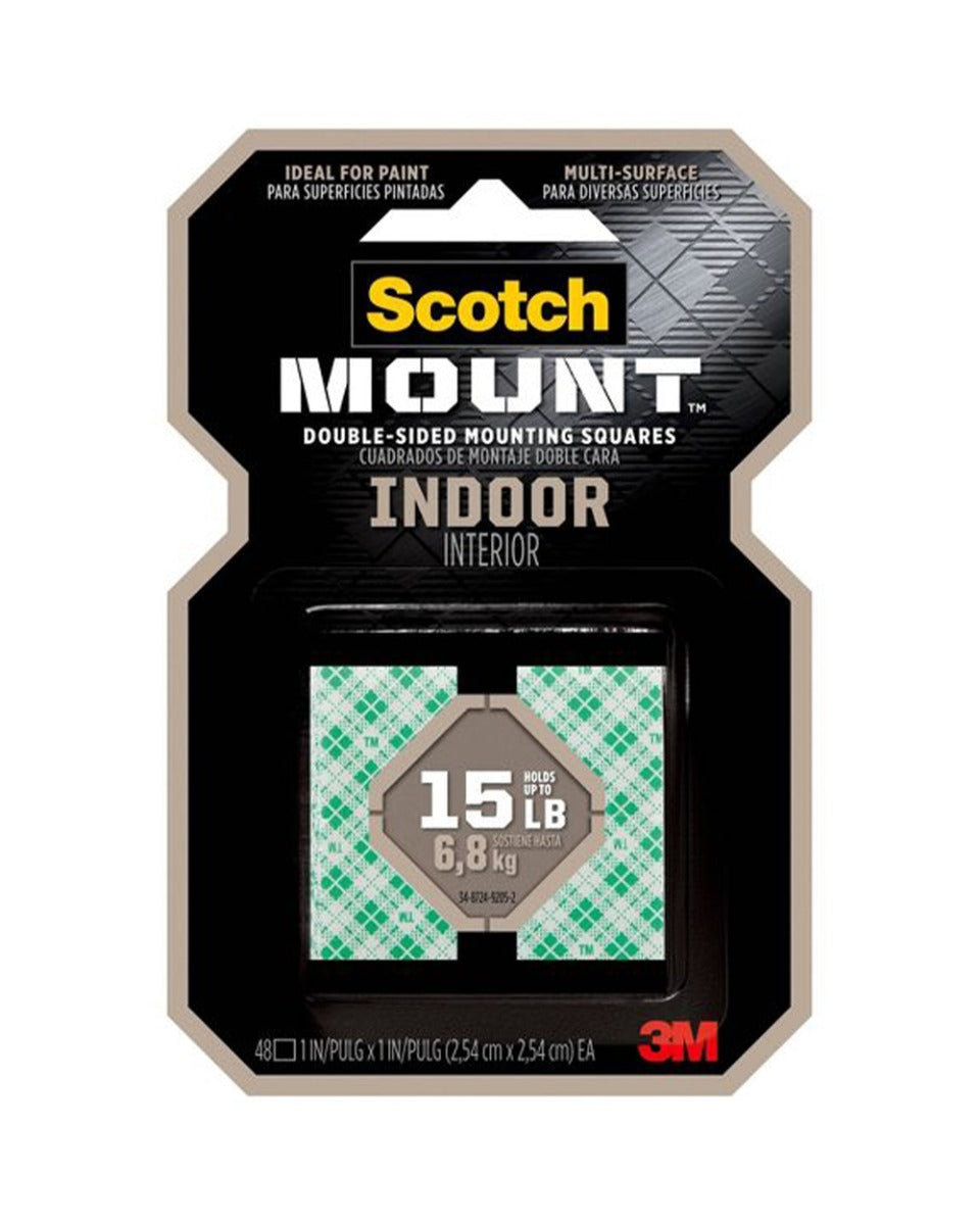 3M Scotch Mount Double Sided Mounting Tape Indoor