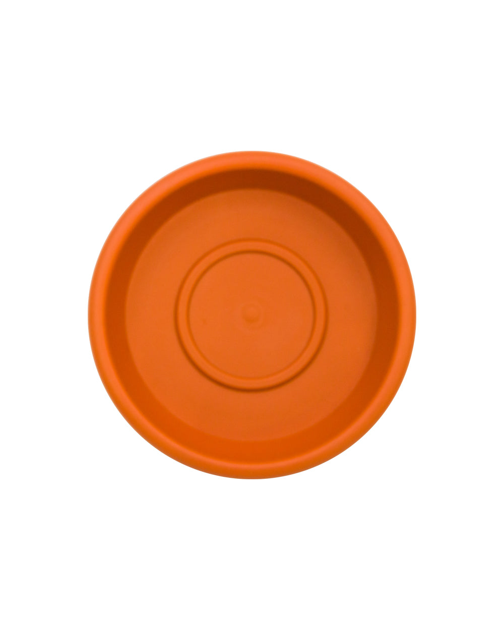 Cosmoplast Round Flower Pot 6 Inch Tray Terracotta