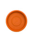 Cosmoplast Round Flower Pot 6 Inch Tray Terracotta