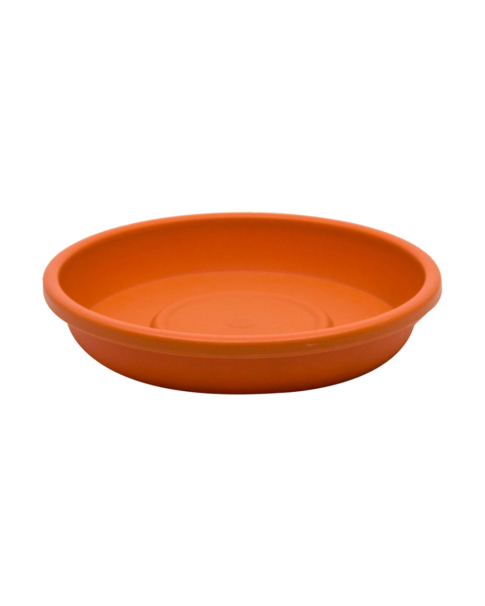 Cosmoplast Round Flower Pot Tray 8 Inch Terracotta