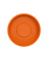 Cosmoplast Round Flower Pot Tray 8 Inch Terracotta