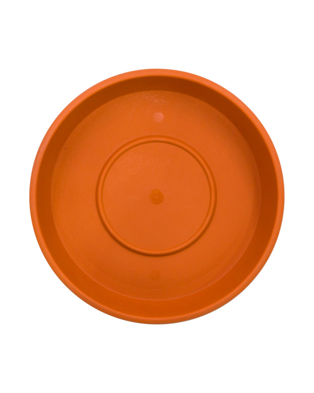 Cosmoplast Round Flower Pot 12 Inch Tray Terracotta