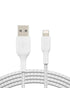 Belkin 1 Meter Cable Braided A to Lightning White