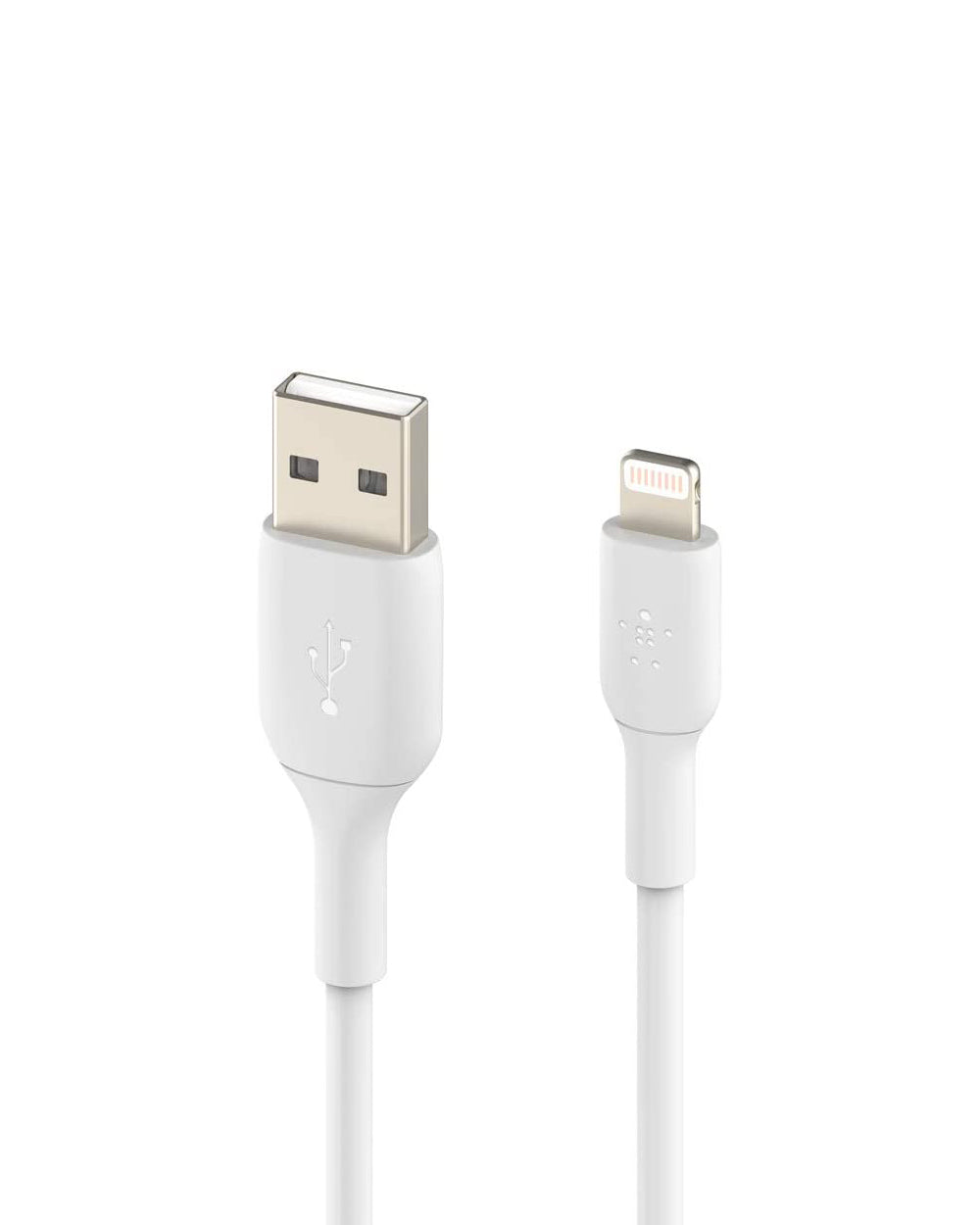 Belkin 1 Meter Cable PVC A to Lightning White White 10.2 x 3.2 x 16.2 cm