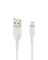 Belkin 1 Meter Cable PVC A to Lightning White White 10.2 x 3.2 x 16.2 cm