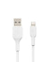 Belkin 1 Meter Cable PVC A to Lightning White White 10.2 x 3.2 x 16.2 cm
