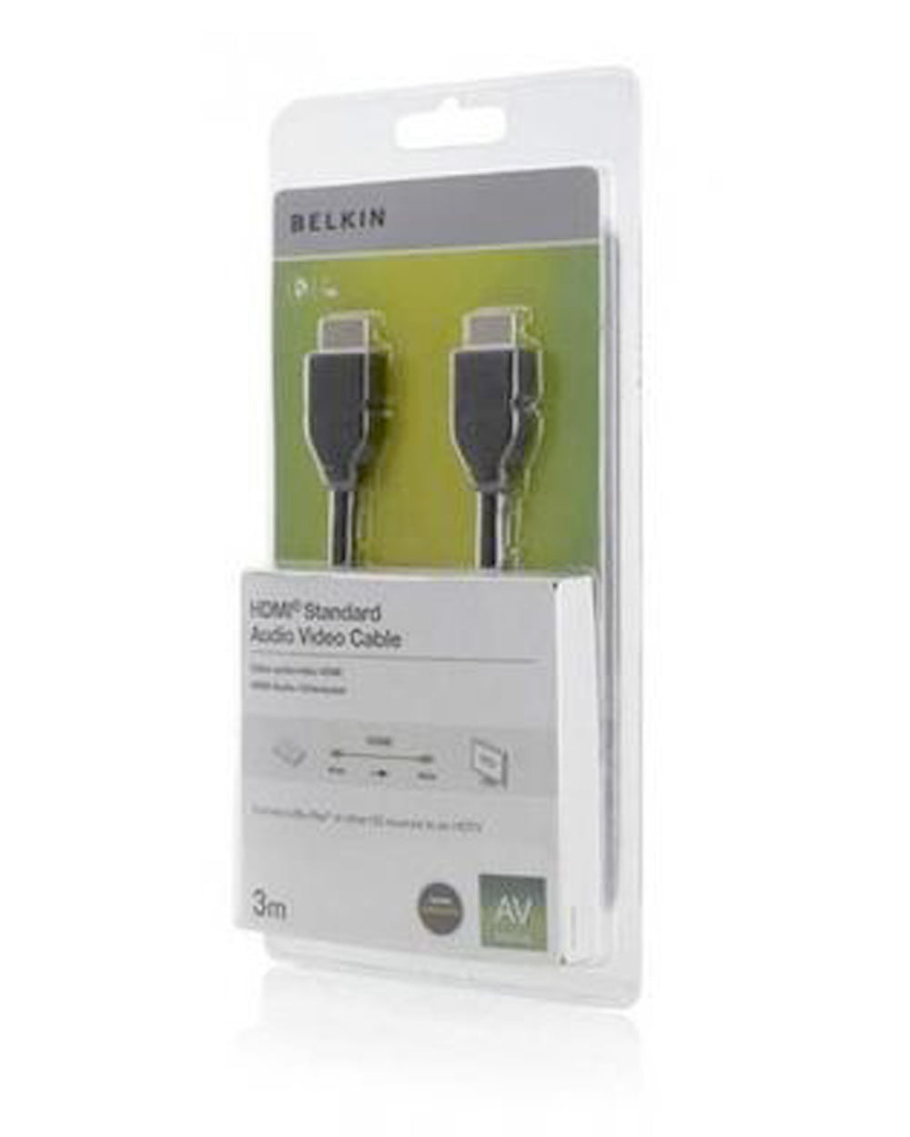 Belkin 3 Meter HDMI to HDMI Audio Video Cable Black