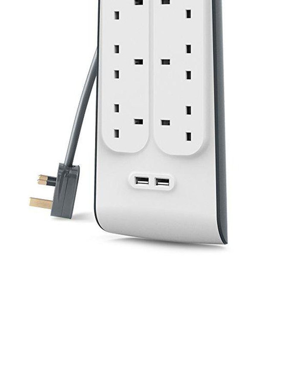 Belkin 6 Way Surge Protection Strip 2 Meter With 2 x 2.4Amp USB Charging