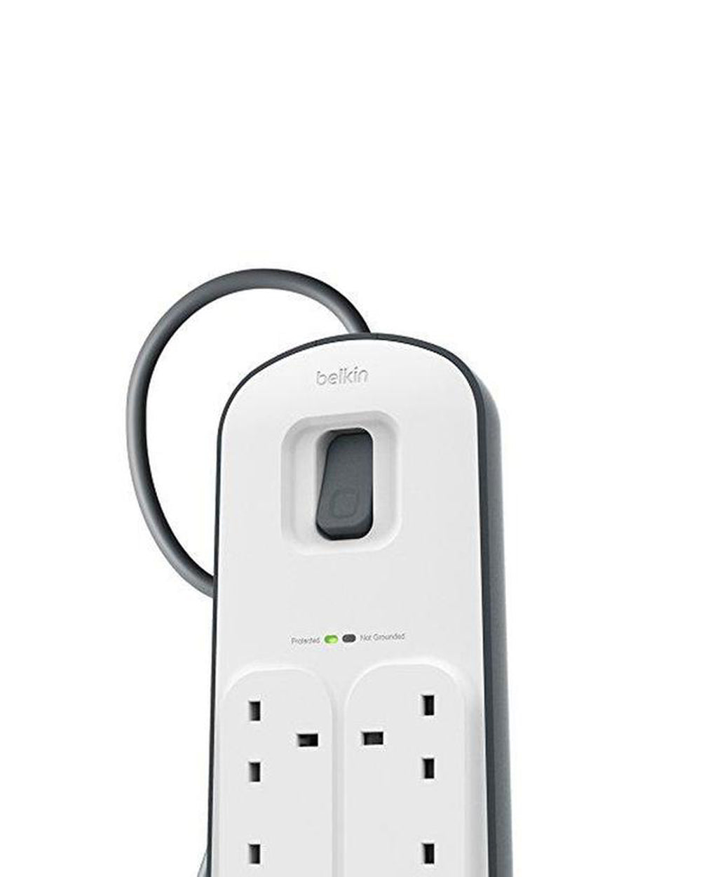 Belkin 6 Way Surge Protection Strip 2 Meter With 2 x 2.4Amp USB Charging