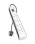 Belkin 4 Way 2 Meter Surge Protection Strip