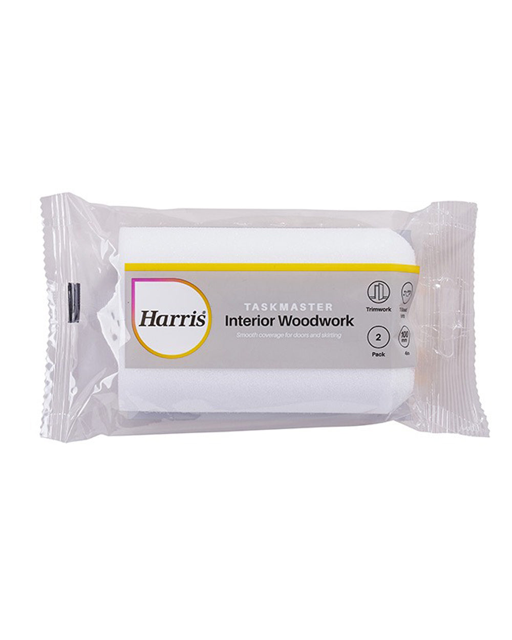 Harris 4 inch Interior Foam Roller Sleeve - 7 x 3 x 11 cm