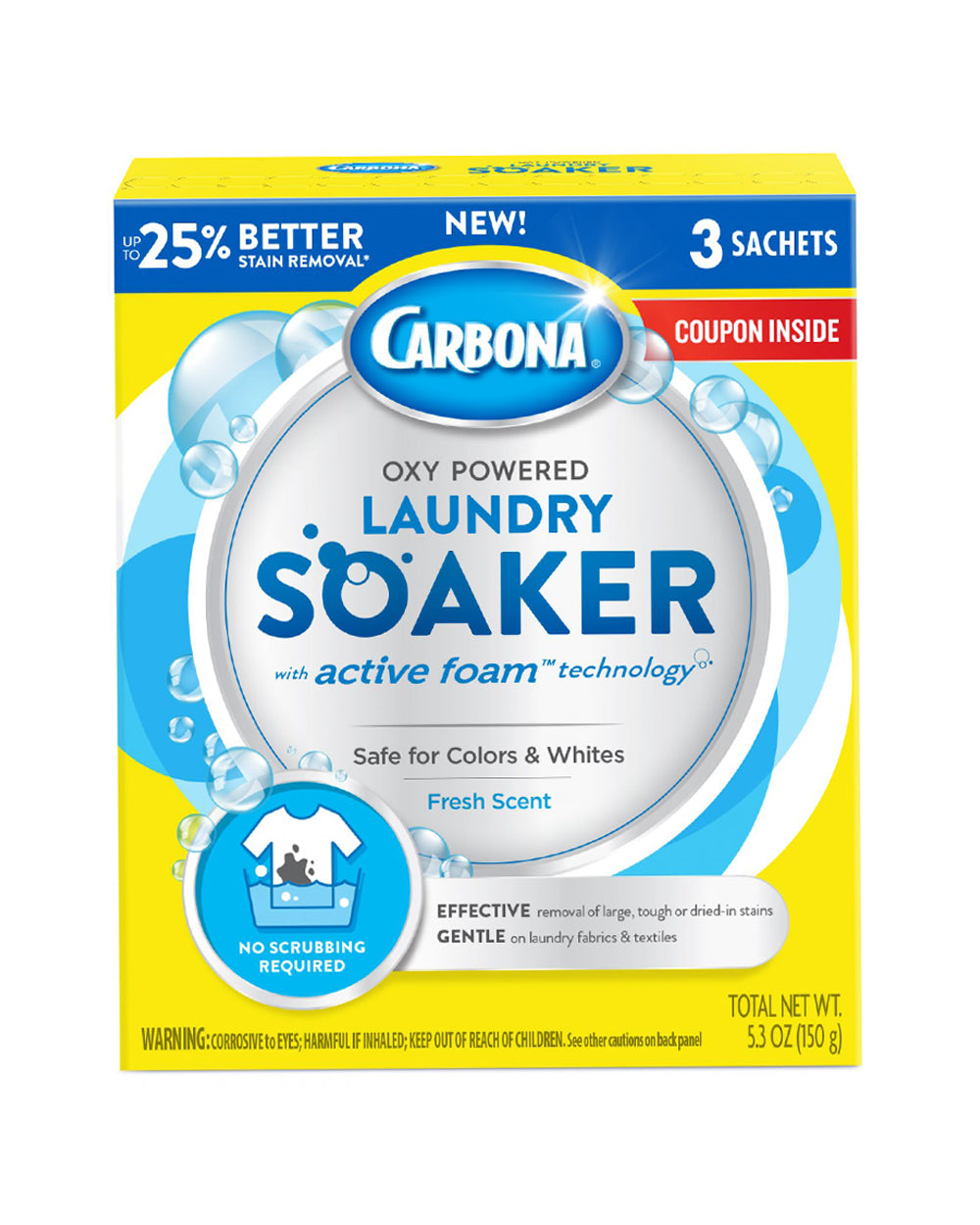 Carbona 5.3oz Oxy Powered Laundry Soaker