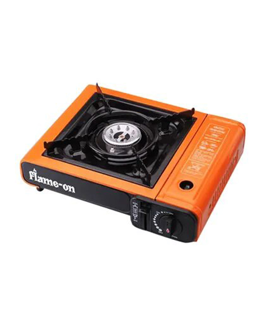 Flame On Portable Stove Orange