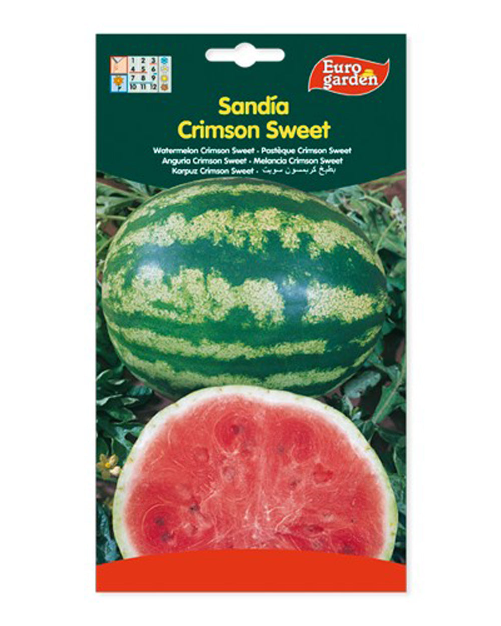Euro Garden Crimson Sweet Watermelon Seeds