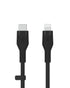 Belkin Silicone Cable Lightning to Type-C 1 Meter Black