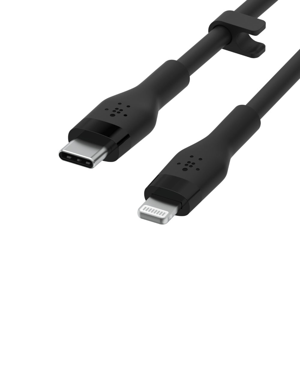 Belkin Silicone Cable Lightning to Type-C 1 Meter Black