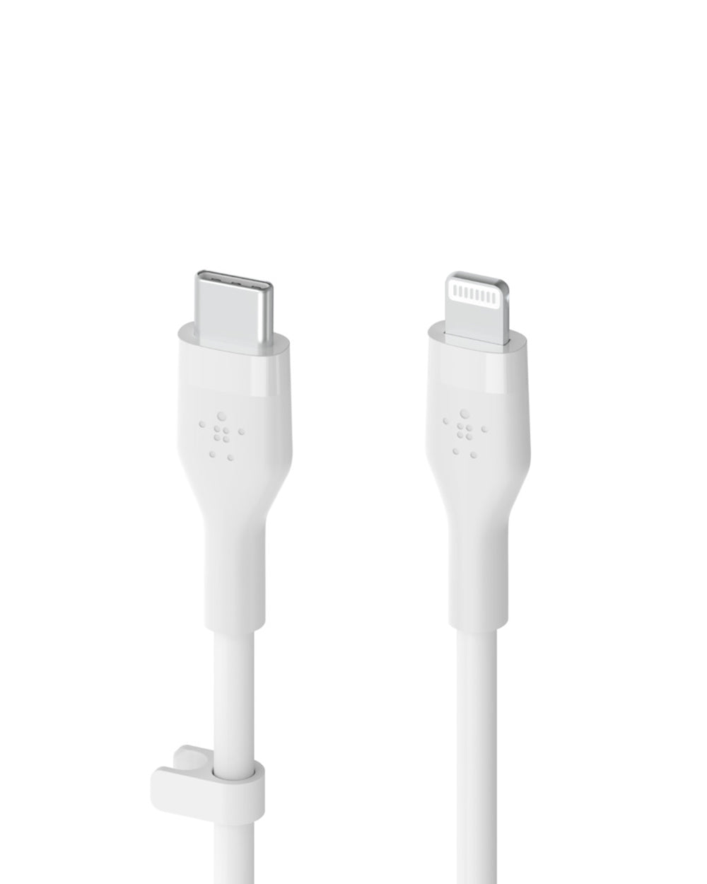 Belkin Silicone Cable Lightning to Type-C  1 Meter White