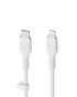 Belkin Silicone Cable Lightning to Type-C  1 Meter White