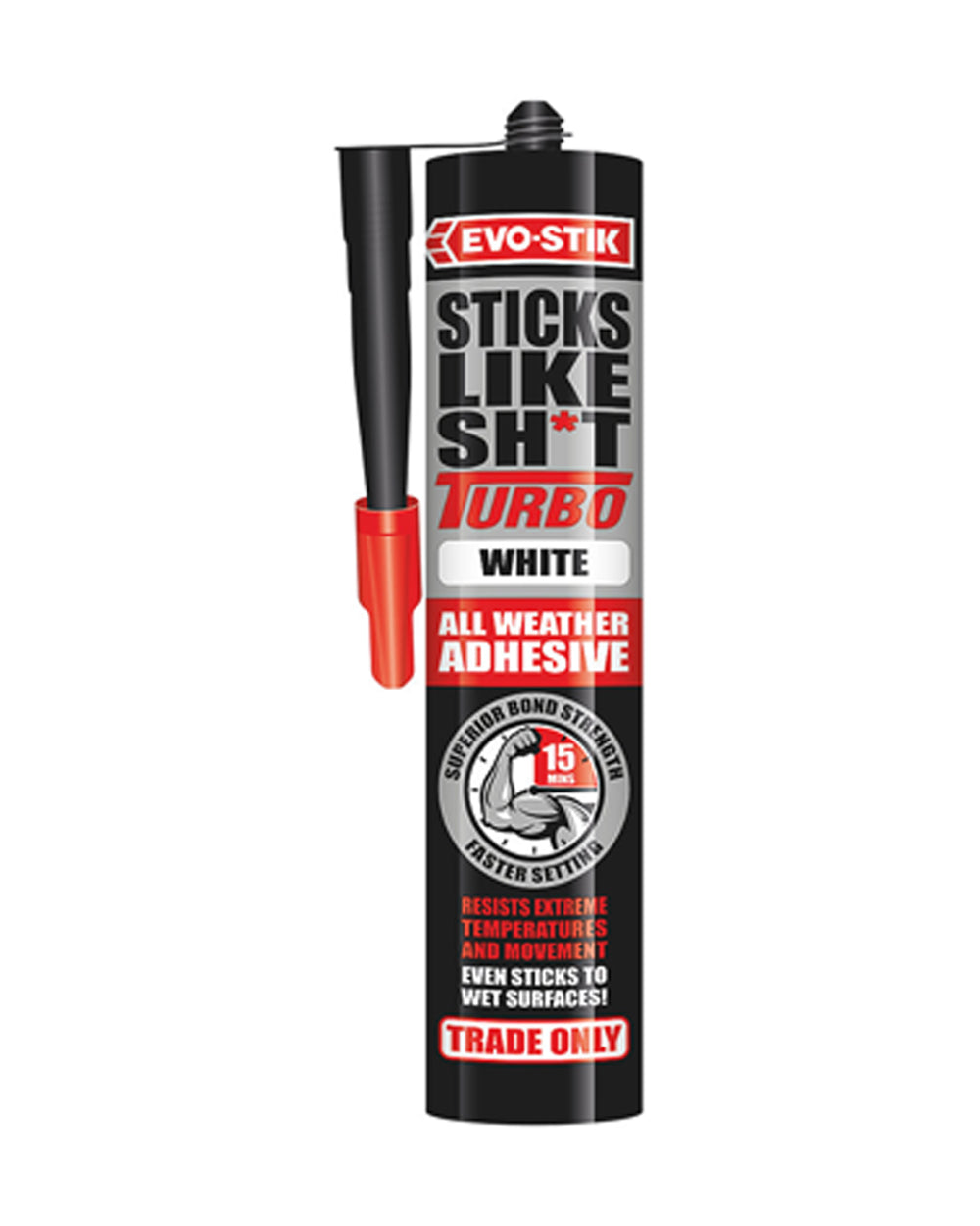 Evo-Stik Stick Like Sh*t 290ML Turbo Grab Adhesive White