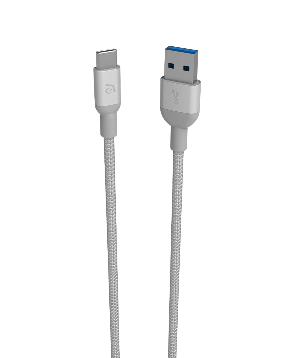 Adam Elements CASA M100+ USB3.1 Gen2 USB-C to USB-A Cable 3.94 x 0.62 x 0.30 inch Silver