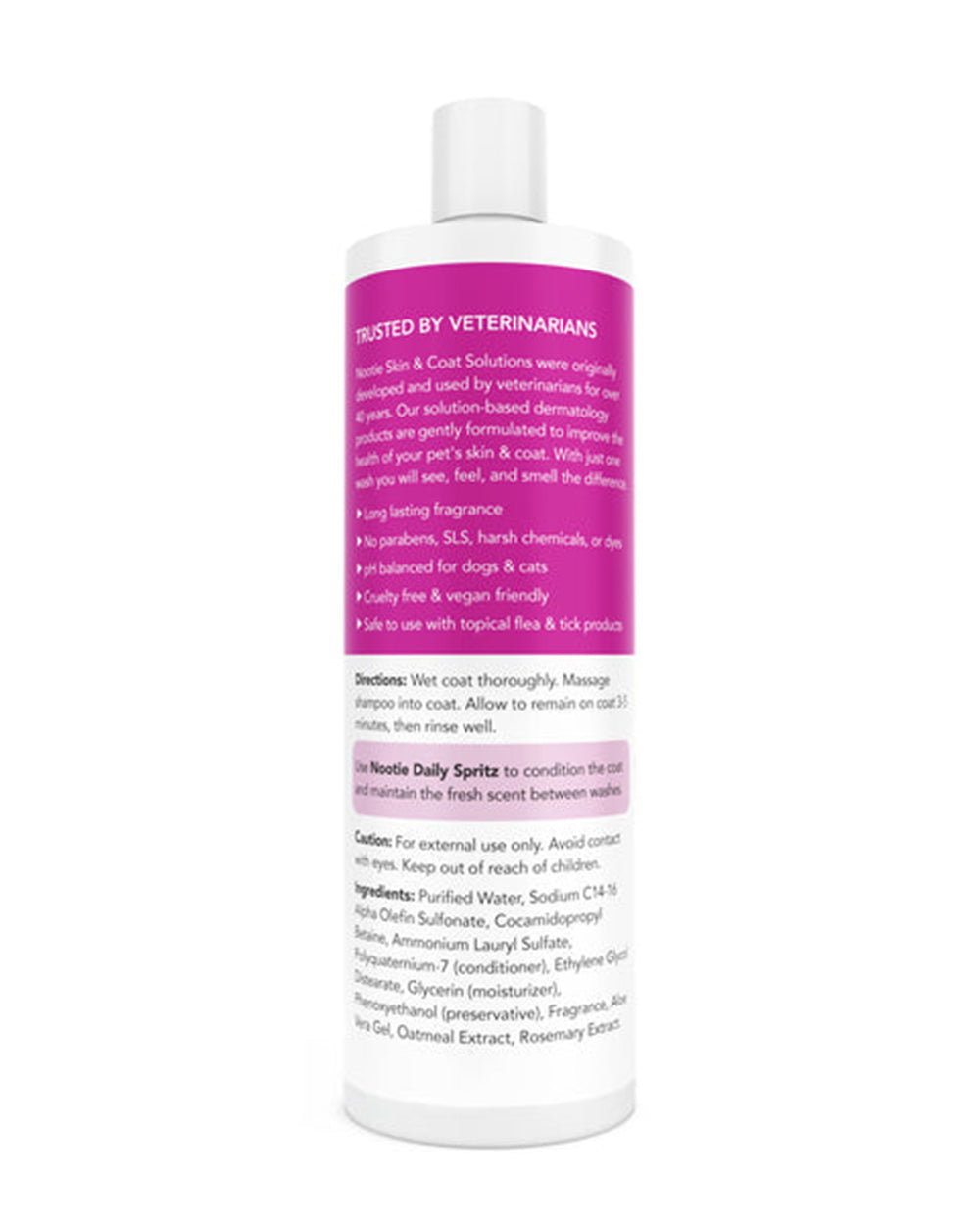 Nootie 16 Ounce Japanese Cherry Blossom Pet Shampoo
