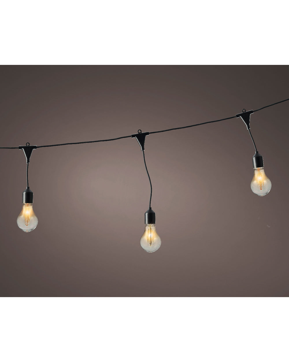 Homesmiths Round Bulb LED Partylight Steady Outdoor