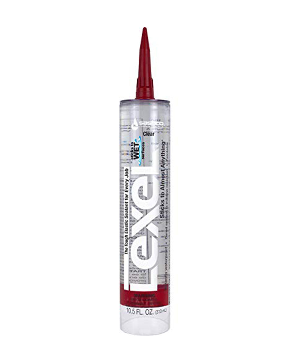 Lexel 10.5oz Clear Synthetic Rubber Sealant