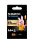 Duracell Optimum Type AAA Alkaline Batteries Pack Of 4 Black