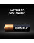 Duracell AA 1.5V Alkaline Batteries Extra Life Long Power Pack of 4