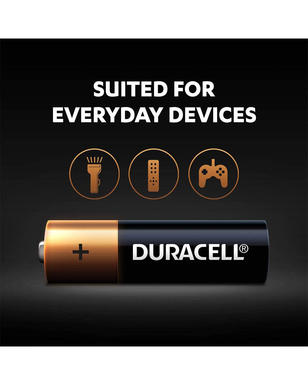Duracell AAA 1.5V Alkaline Batteries Extra Life Long Power Pack of 12