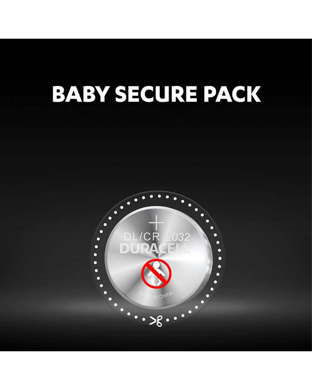 Duracell 3V Lithium Coin 2032 Button Batteries Pack of 2