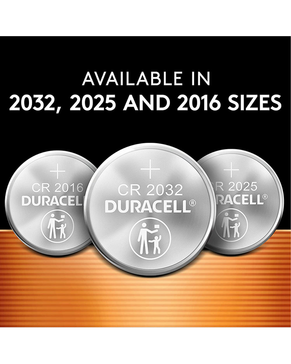 Duracell 3V Lithium Coin CR2016 Battery Pack of 2