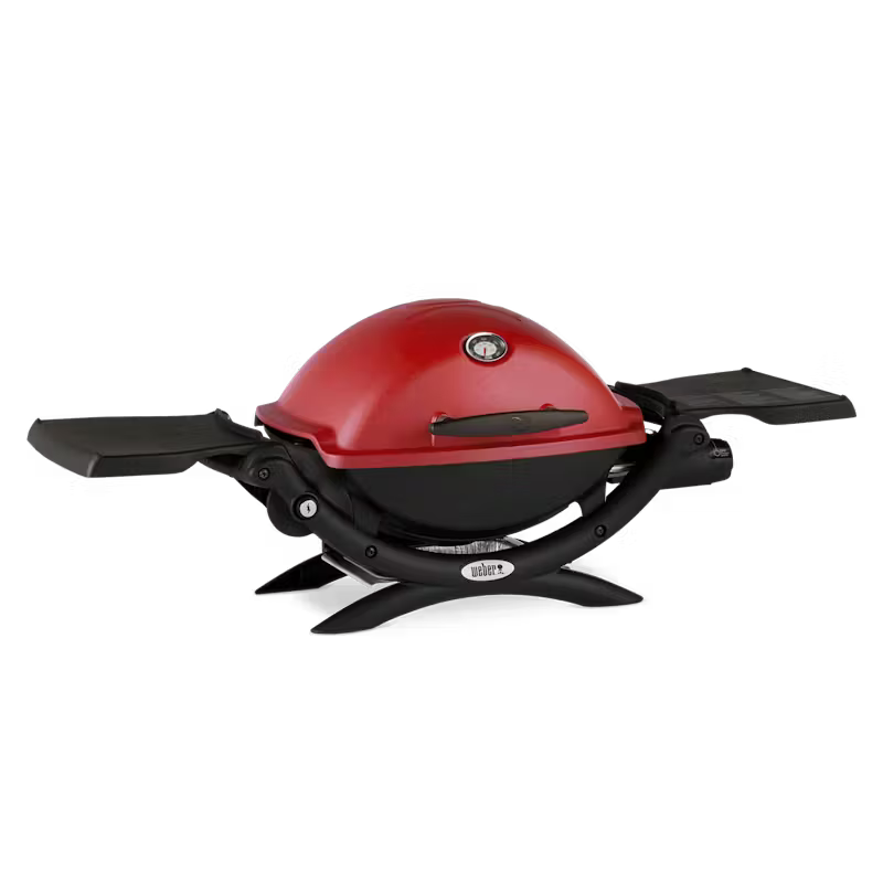 Weber Q1200 Gas Grill Red