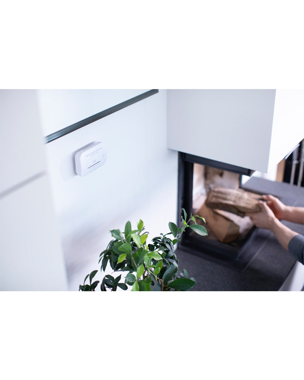 Brennenstuhl Carbon Monoxide Warning Detector with alaram signal & LED Display