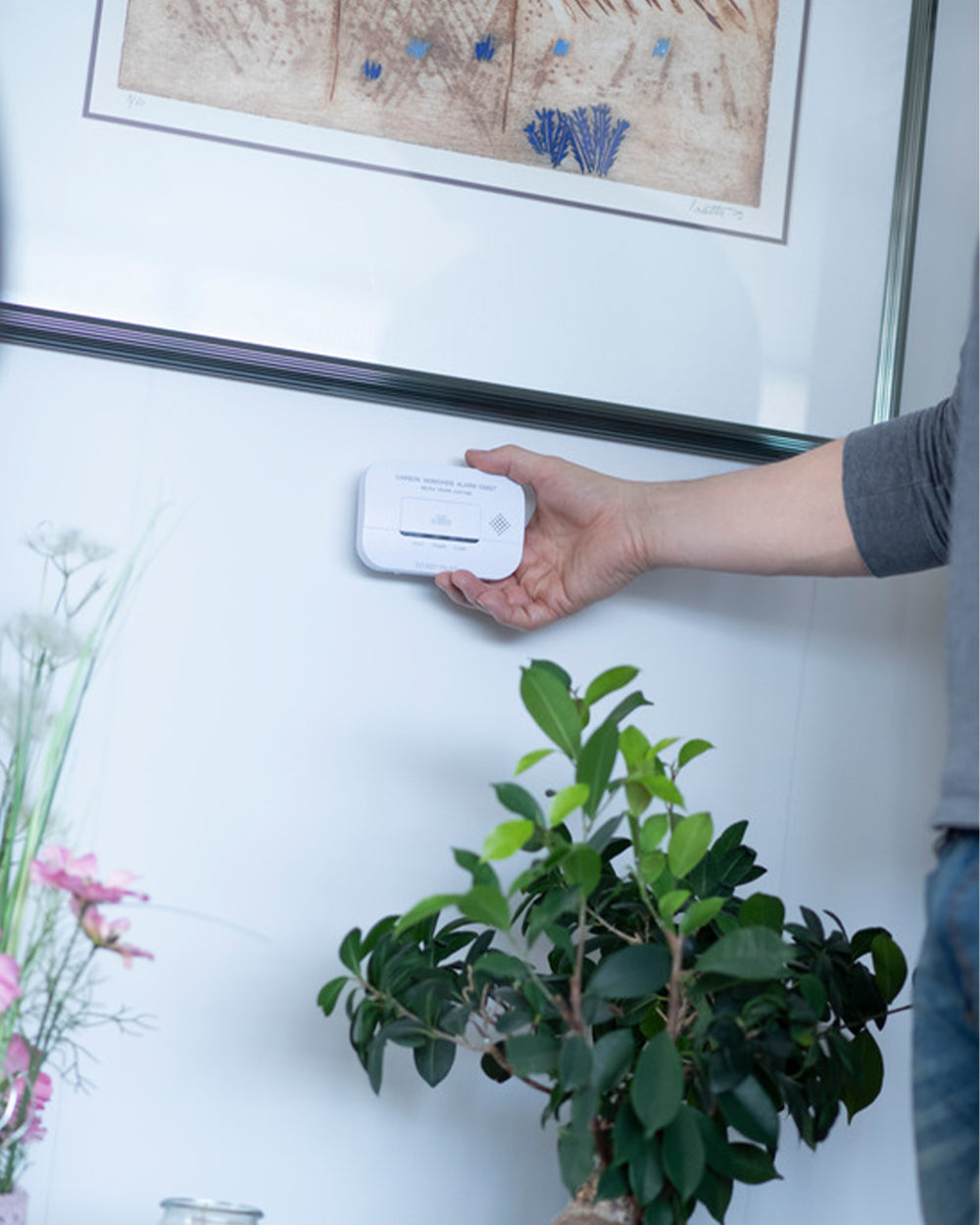 Brennenstuhl Carbon Monoxide Warning Detector with alaram signal & LED Display