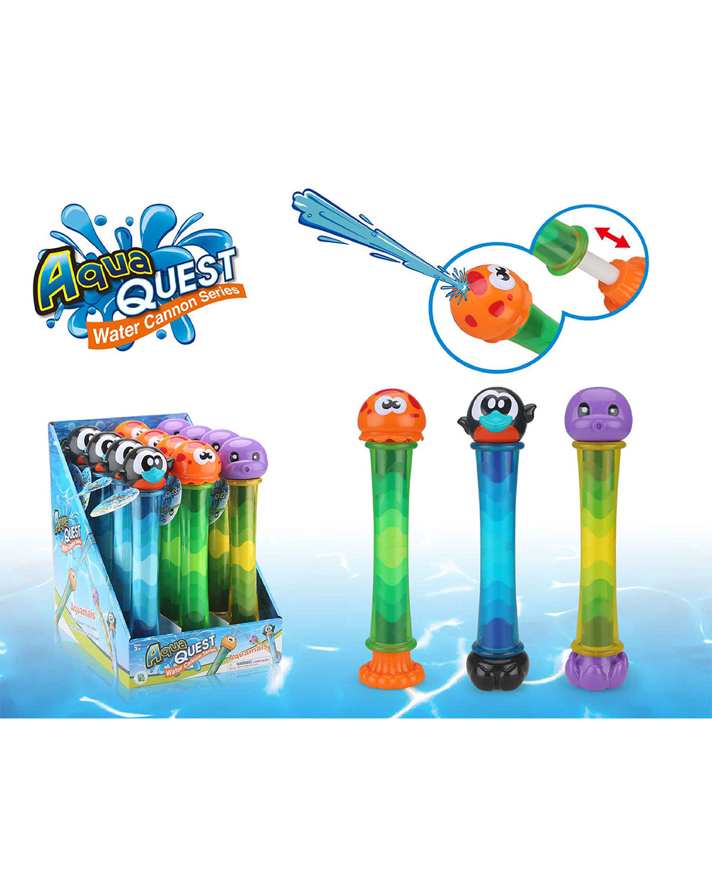 Mondo Aquamals Water Cannon Assorted 1 Piece