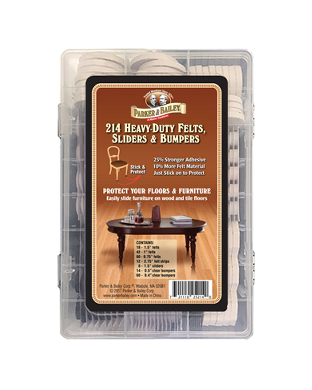 Parker & Bailey Felt Slider Bumper Kit