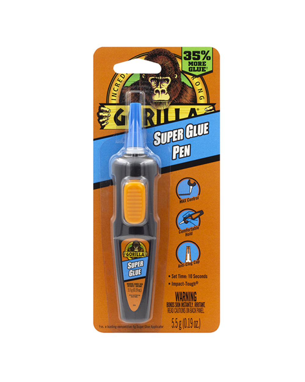 Gorilla Super Glue Pen 0.19oz