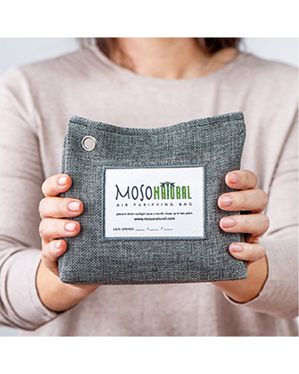 Moso Natural Air Purifying Bag 300g For Closets, Bathrooms & Laundry Rooms