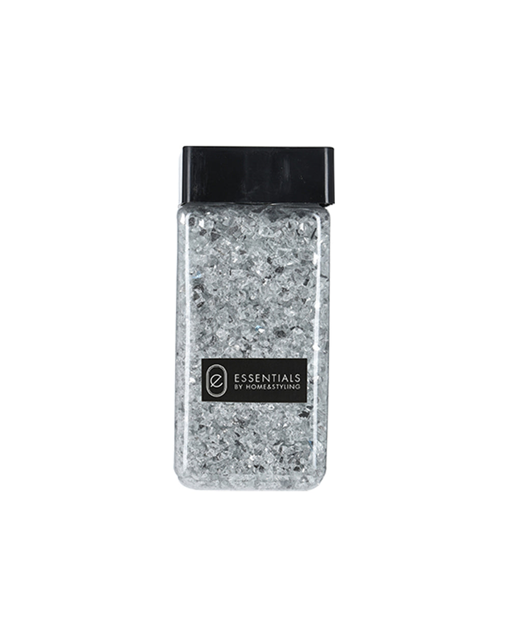 Koopman 550ML Stone Decoration Glass Silver