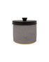 Sharper Image Tabletop Fire Pit Round Grey