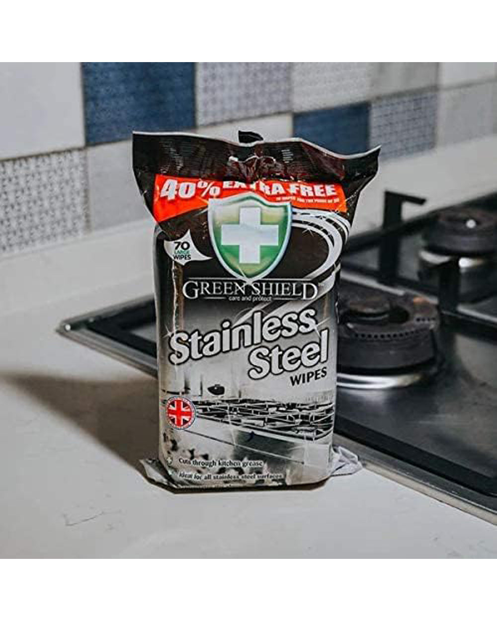 Green Shield 70 Wipes for Stainless Steel